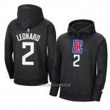 Sudaderas con Capucha Los Angeles Clippers Kawhi Leonard Negro