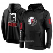 Sudaderas con Capucha Los Angeles Clippers Paul George Negro2