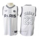 Camiseta AJ x PSG Michael Jordan NO 23 Blanco