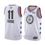 Camiseta All Star 2019 Boston Celtics Kyrie Irving NO 11 Blanco