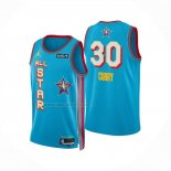 Camiseta All Star 2025 Stephen Curry NO 30 Azul Claro