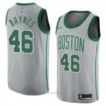 Camiseta Boston Celtics Aron Baynes NO 46 Ciudad 2018 Gris