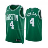 Camiseta Boston Celtics Jrue Holiday NO 4 Icon 2022-23 Verde