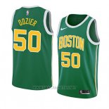 Camiseta Boston Celtics P.j. Dozier NO 50 Earned 2018-19 Verde