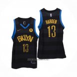 Camiseta Brooklyn Nets James Harden NO 13 Fashion Royalty Negro