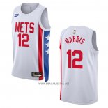 Camiseta Brooklyn Nets Joe Harris NO 12 Classic 2022-23 Blanco