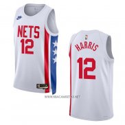 Camiseta Brooklyn Nets Joe Harris NO 12 Classic 2022-23 Blanco