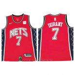 Camiseta Brooklyn Nets Kevin Durant Retro Rojo