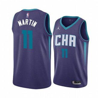 Camiseta Charlotte Hornets Cody Martin NO 11 Statement Edition Violeta