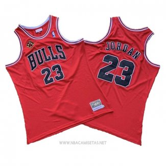 Camiseta Chicago Bulls Michael Jordan NO 23 1997-98 Finals Rojo