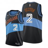 Camiseta Cleveland Cavaliers Collin Sexton NO 2 Classic Edition 2019-20 Negro