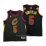 Camiseta Cleveland Cavaliers Dennis Smith Jr. NO 5 Statement 2020-21 Negro