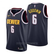 Camiseta Denver Nuggets Brandon Goodwin NO 6 Icon 2018-19 Azul