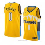 Camiseta Denver Nuggets Isaiah Thomas NO 0 Statement 2018 Amarillo