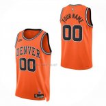 Camiseta Denver Nuggets Personalizada Classic 2026-27 Naranja