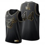 Camiseta Golden Edition Miami Heat Solomon Hill NO 44 2019-20 Negro