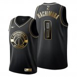 Camiseta Golden Edition Washington Wizards Rui Hachimura NO 8 Negro