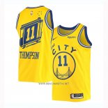 Camiseta Golden State Warriors Draymond Green NO 11 Classic 2019-20 Amarillo