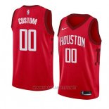 Camiseta Houston Rockets Earned 2018-19 Rojo Personalizada