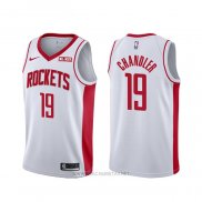 Camiseta Houston Rockets Tyson Chandler NO 19 Association Blanco