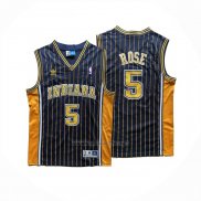 Camiseta Indiana Pacers Jalen Rose NO 5 Azul