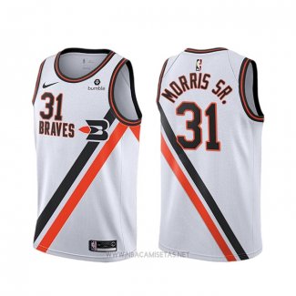 Camiseta Los Angeles Clippers Marcus Morris Sr. NO 31 Classic Edition Blanco