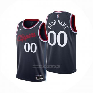 Camiseta Los Angeles Clippers Personalizada Icon 2024-25 Azul