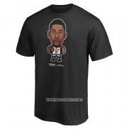 Camiseta Manga Corta Brooklyn Nets Caris LeVert Star Player Negro