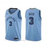 Camiseta Memphis Grizzlies Grisson Allen NO 3 Statement Azul