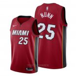 Camiseta Miami Heat Kendrick Nunn NO 25 Statement Rojo