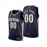 Camiseta New Orleans Pelicans Personalizada Icon 2024-25 Azul