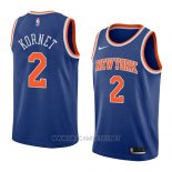 Camiseta New York Knicks Luke Kornet NO 2 Icon 2018 Azul