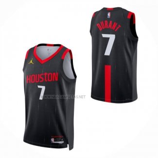 Camiseta Nino Houston Rockets Kevin Durant NO 7 Statement 2026-27 Negro