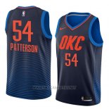 Camiseta Oklahoma City Thunder Patrick Patterson NO 54 Statement 2018 Azul