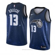 Camiseta Orlando Magic Isaiah Briscoe NO 13 Ciudad 2018 Azul