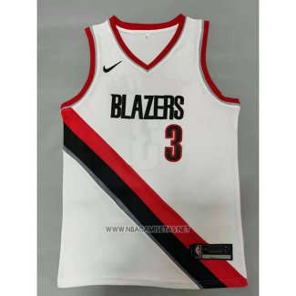 Camiseta Portland Trail Blazers C.j. McCollum NO 3 Ciudad 2018-19 Negro