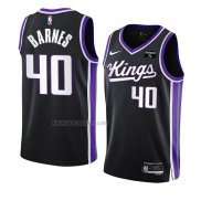 Camiseta Sacramento Kings Harrison Barnes NO 40 Icon 2023-24 Negro