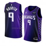 Camiseta Sacramento Kings Kevin Huerter NO 9 Statement 2023-24 Violeta