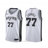 Camiseta San Antonio Spurs Demarre Carroll NO 77 Association 2019-20 Blanco