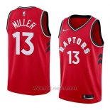 Camiseta Toronto Raptors Malcolm Miller NO 13 Icon 2018 Rojo