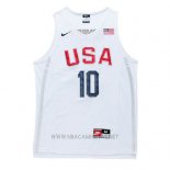 Camiseta USA 2016 Kobe Bryant NO 10 Blanco