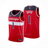 Camiseta Washington Wizards Johnny Davis NO 1 Icon 2024-25 Rojo