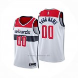 Camiseta Washington Wizards Personalizada Association 2024-25 Blanco