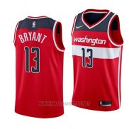 Camiseta Washington Wizards Thomas Bryant NO 13 Icon 2018 Rojo