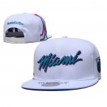 Gorra Miami Heat Mitchell & Ness Blanco2