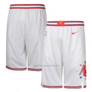 Pantalone Houston Rockets Ciudad 2023-24 Blanco