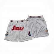 Pantalone Philadelphia 76ers Ciudad Just Don 2024-25 Blanco