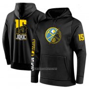 Sudaderas con Capucha Denver Nuggets Nikola Jokic Negro