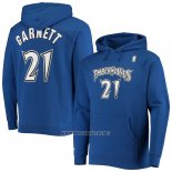 Sudaderas con Capucha Minnesota Timberwolves Kevin Garnett Azul