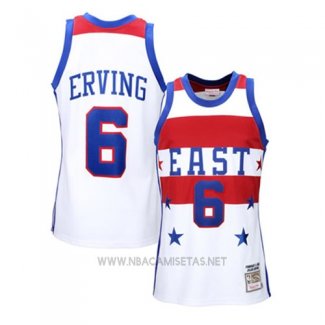 Camiseta All Star 1980 Julius Erving NO 6 Blanco